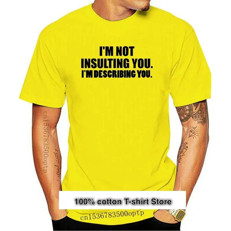 

Nuevo I & #39M, без островки. I & # 39M-Camiseta с юмористическим мужским надписью «You Humour», веселая camiseta, camiseta de Humor