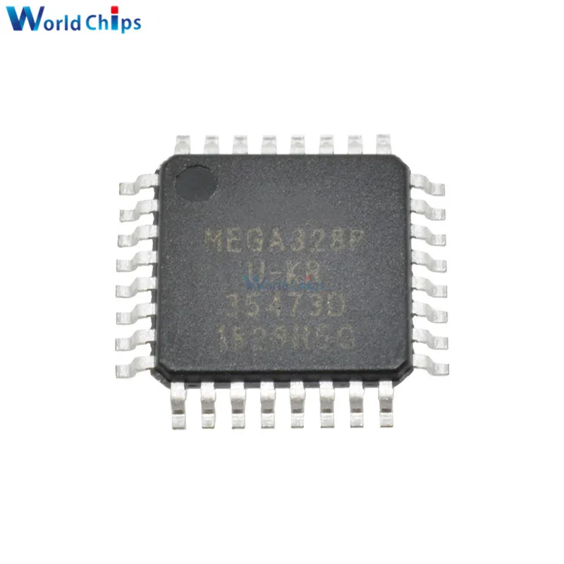 10 шт. ATMEGA328 ATMEGA328P TQFP32 QFP для поверхностного монтажа в виде AU SMD|Интегральные схемы| |
