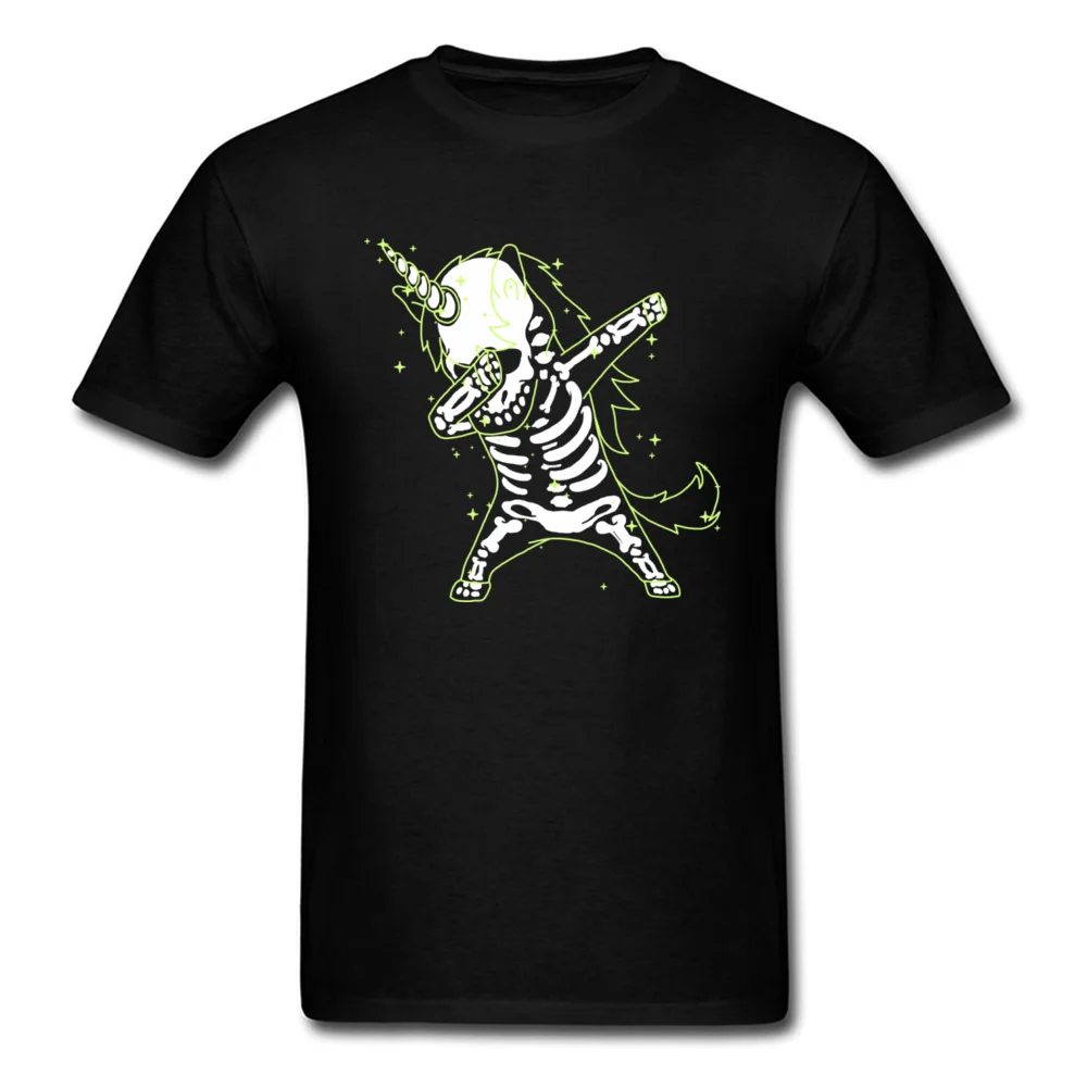

Dabbing Unicorn Skeleton Hip Hop Rock T Shirt 2019 High Quality Printed Fashion Casual Man T-Shirt Satanic Demon Unicorn