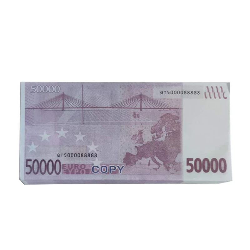 Ncestor Money Joss Paper Hell Bank Notes для похорон фестиваля Цинмин и голодного призраков-Euro | Дом