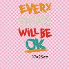 Термонаклейки для одежды и футболок, 25 х17 см