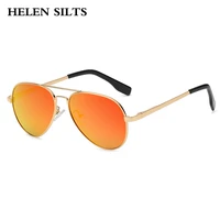 fashion pilot polarized sunglasses men women classic vintage metal frame driving sun glasses female retro uv400 mirror glasses