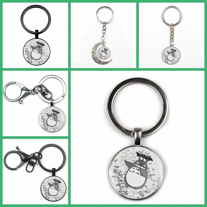 Модный милый брелок с логотипом Тоторо анимационным рисунком из мультфильма и