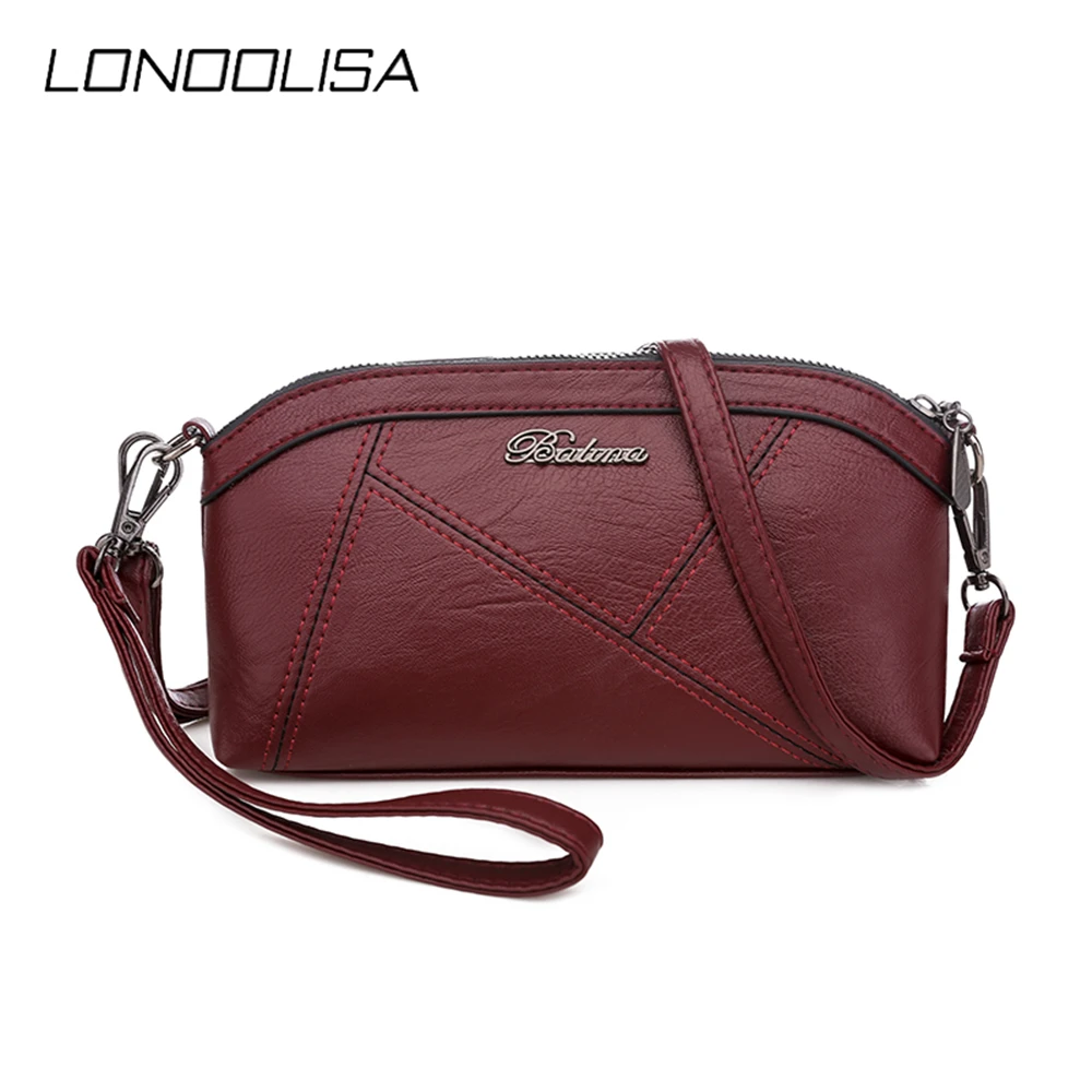 Однотонные женские сумки-мессенджеры сумки на плечо в простом стиле из