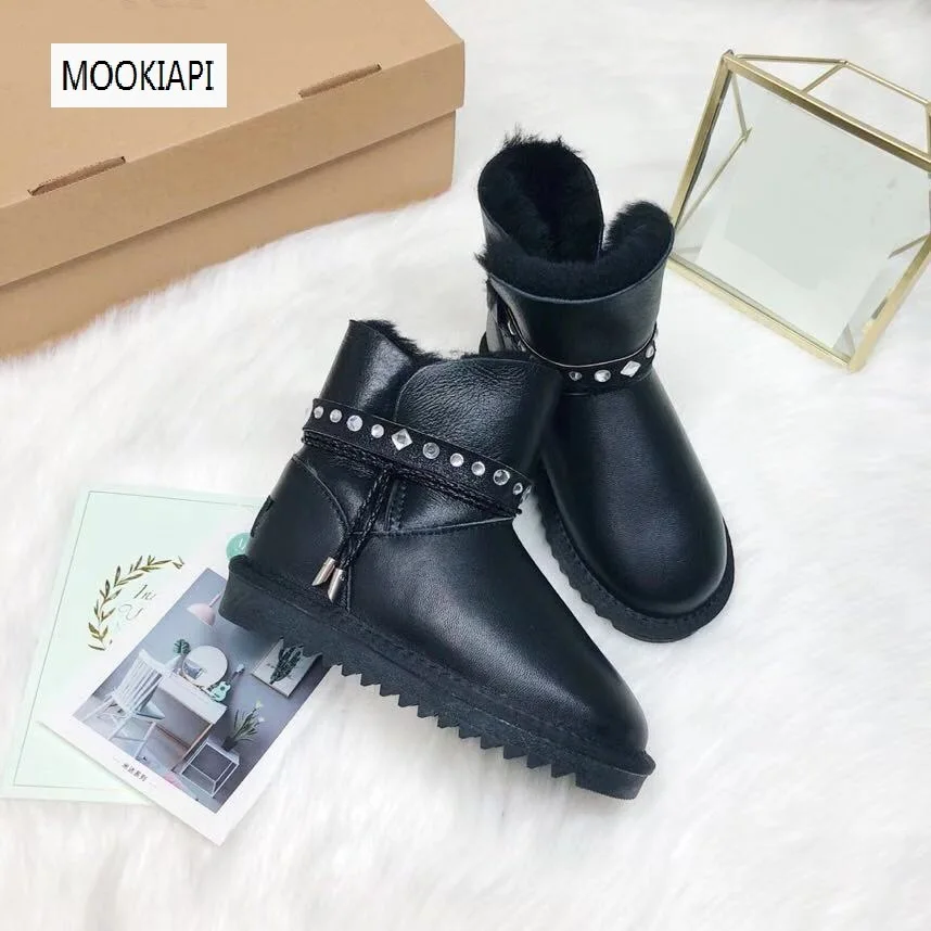 В 2019 году детские зимние сапоги высшего качества из Китая натуральная овчина