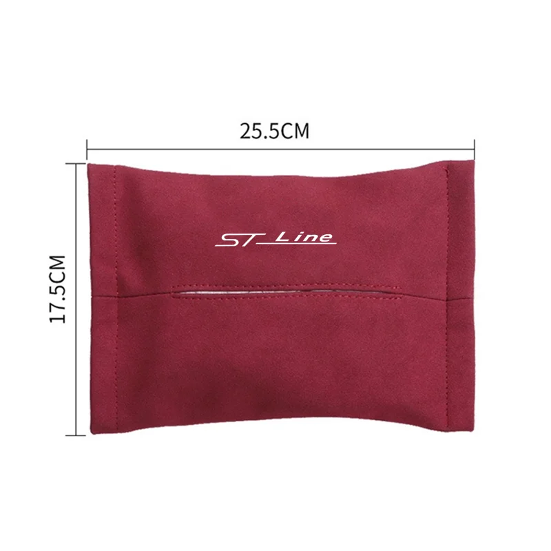

Auto Interior PU Leather Car Tissue Napkin Box Bag package Armrest box Storage For Ford Focus mk2 st Vignale / st-line f150