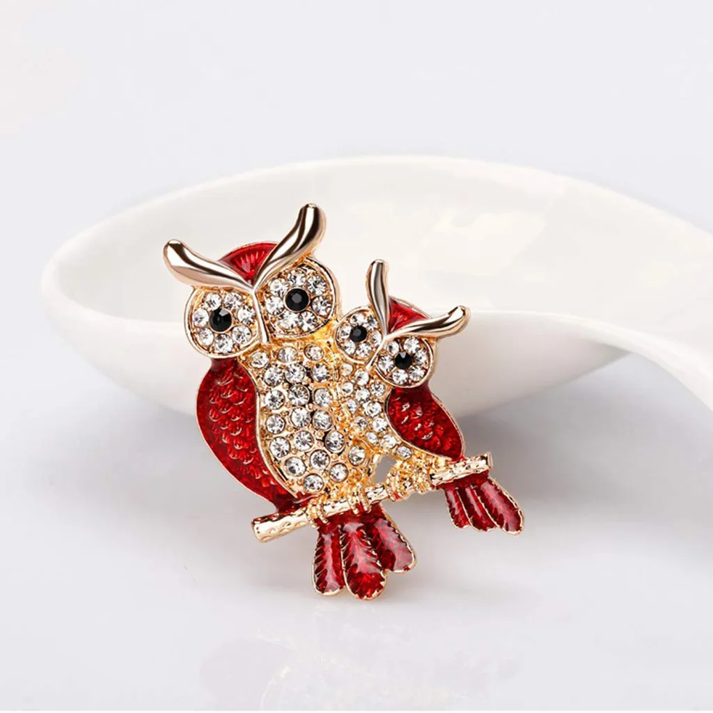 Женская Брошь в виде совы | Украшения и аксессуары