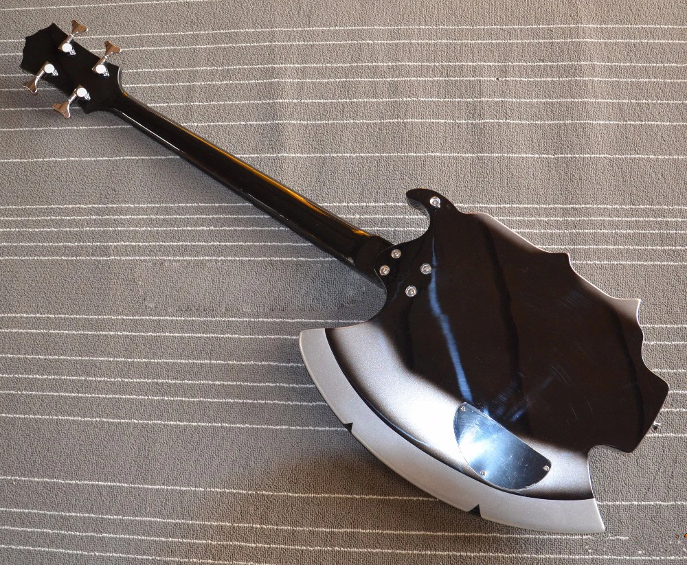 Китайский заводской товар бас-гитара в форме топора 4 струны баса бесплатная