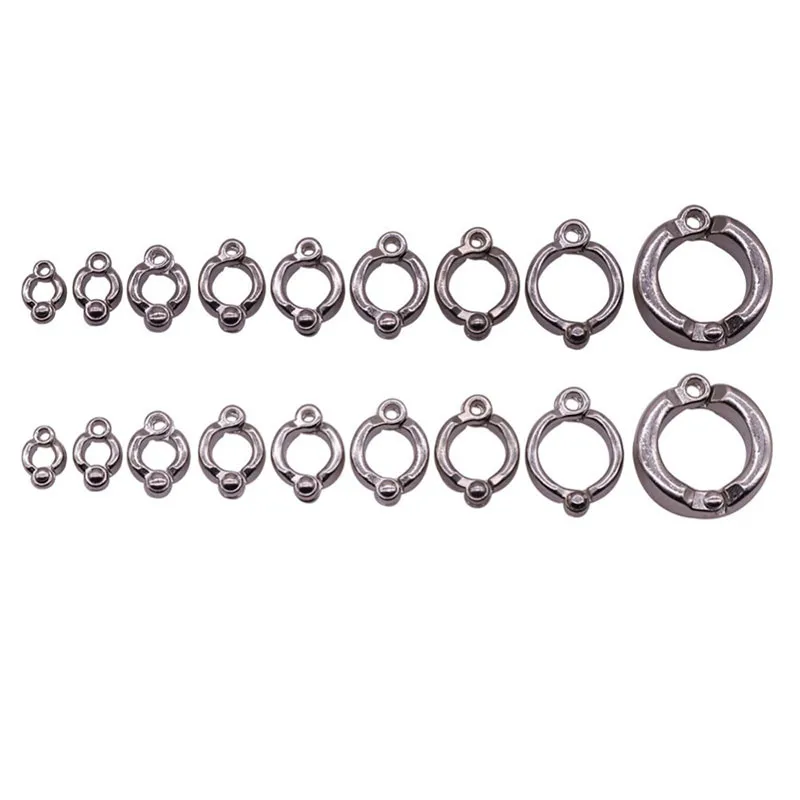 Кольцо для попугая из нержавеющей стали внутренний диаметр 4 5 6 7 8 9 10 12 15 мм