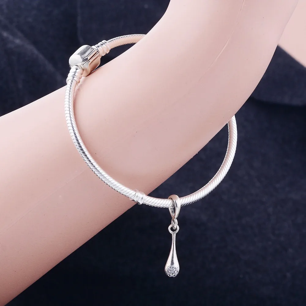 Ожерелье с подвеской из прозрачного циркония кулон капельным цирконием 2019