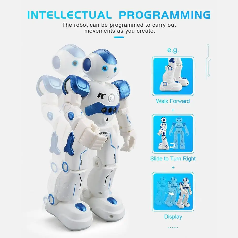JJRC R2 радиоуправляемый робот игрушка пение танцы говорящий умный обучающая для