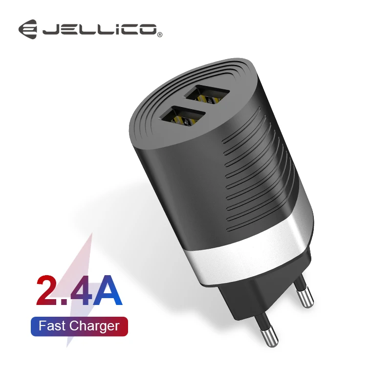 Быстрое зарядное устройство Jellico 18 Вт QC 3 0 4 портативное USB для iPhone Samsung Xiaomi