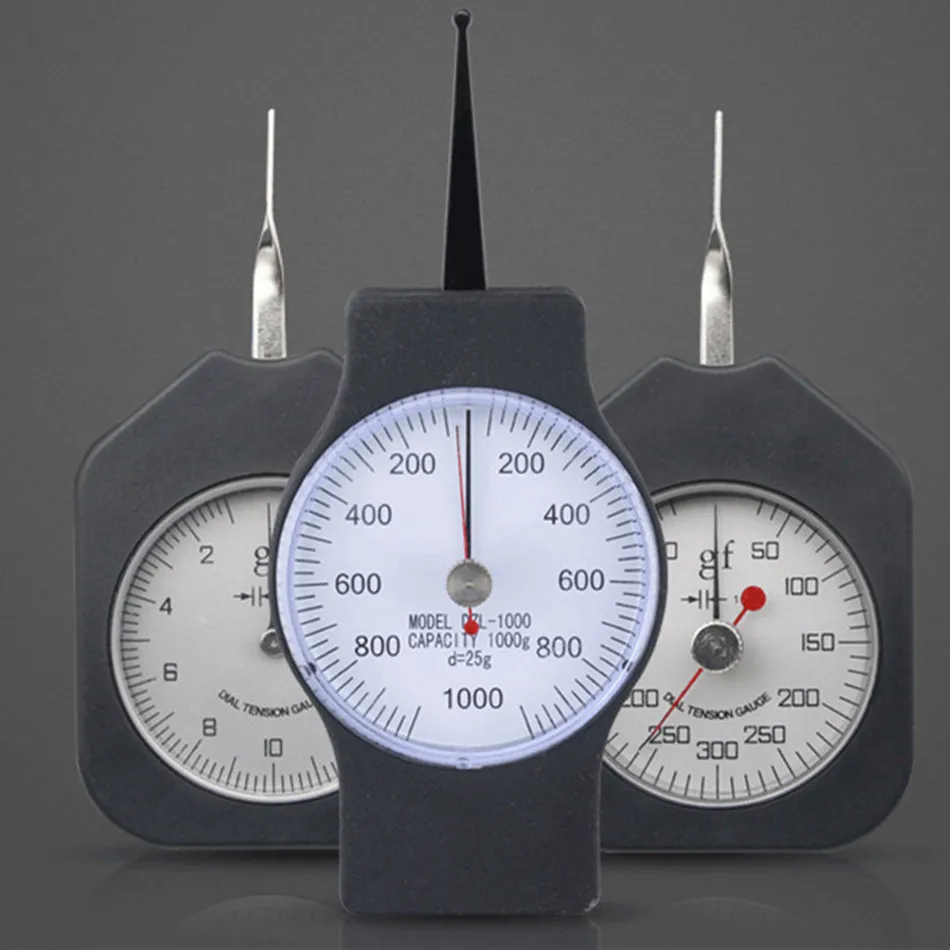 SEG-G ручной динамометр Tensiometer контактный указатель Тип SEG Одиночная игла в двойной 30 г/50 г/100 г