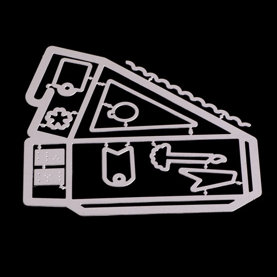 Новинка 2019 треугольный тисненый ящик металлические Вырубные штампы вырубные для