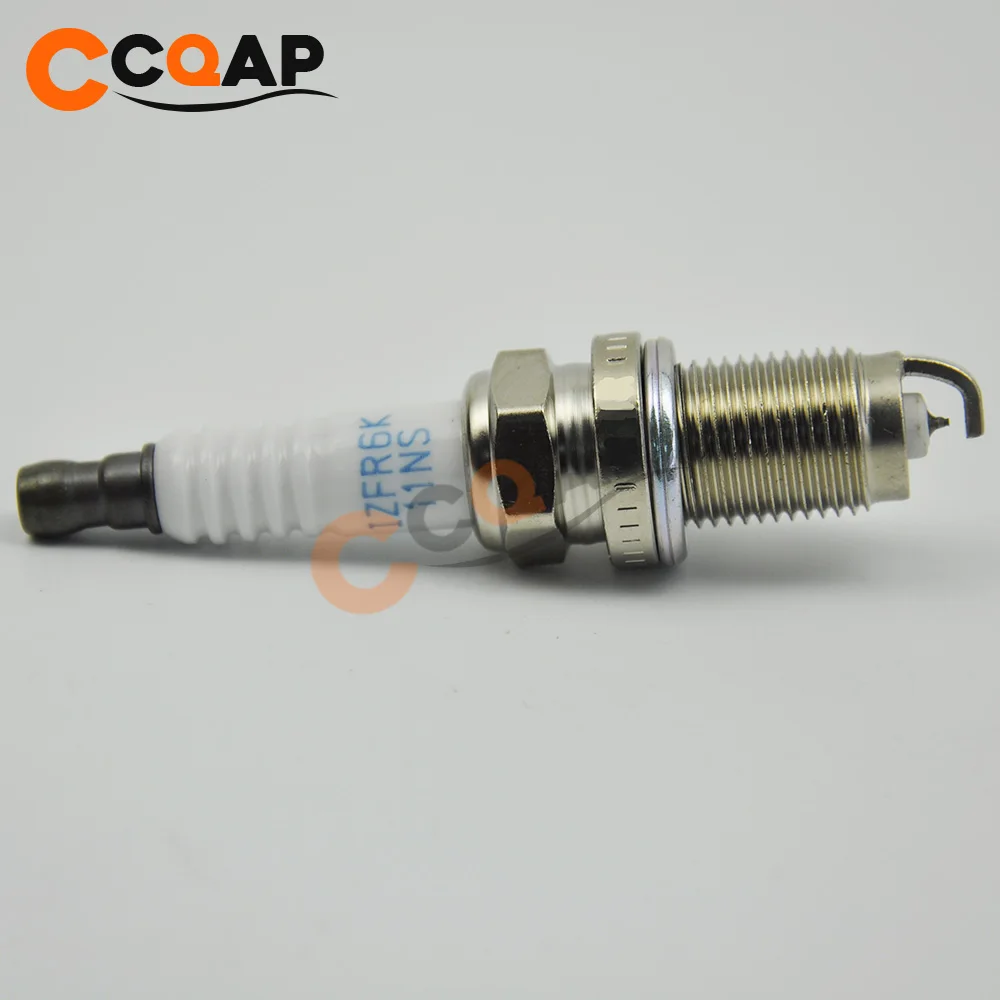 4х иридиевая Свеча зажигания 12290-R62-H01 IZFR6K-11NS для Honda Accord Civic CRV Acura 12290R62H01 IZFR6K11NS |