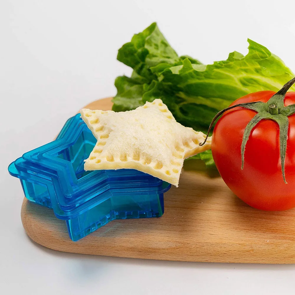 2 шт. сэндвич-резак и герметик в форме сердца звезды декрустер сэндвич-мейкер хлеб