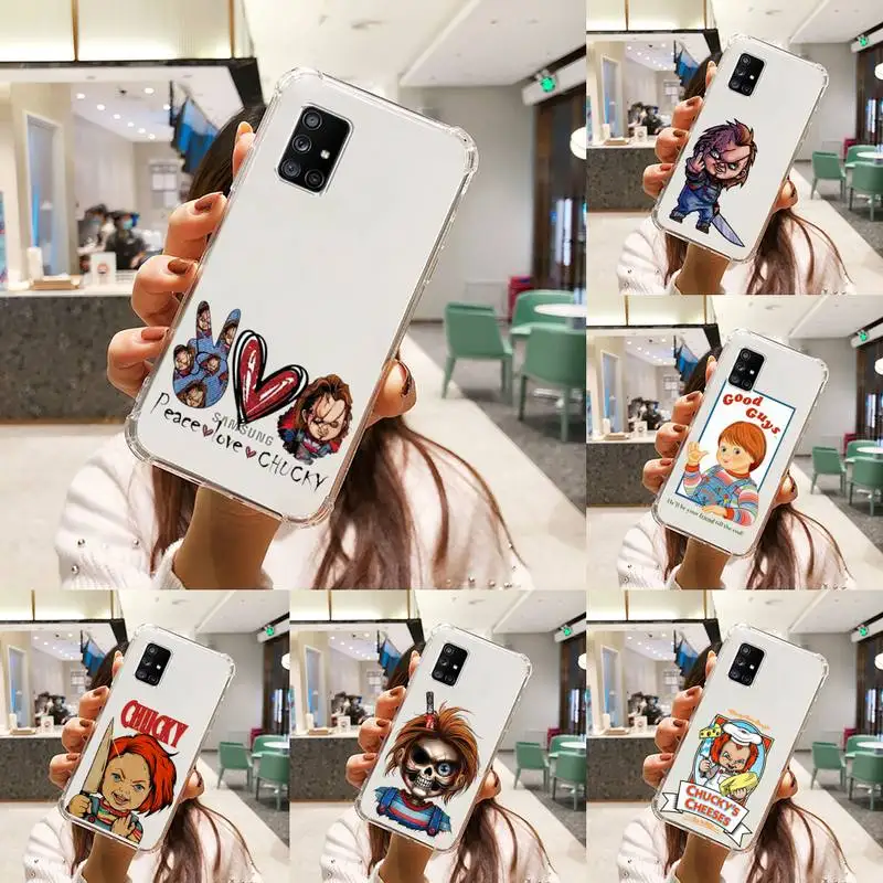 

Chucky Good Guys Phone Case Transparent For Samsung A51 A50 A71 A70 A81 M60S Note S21 S 20 10 9 8 11 E Plus Ultra