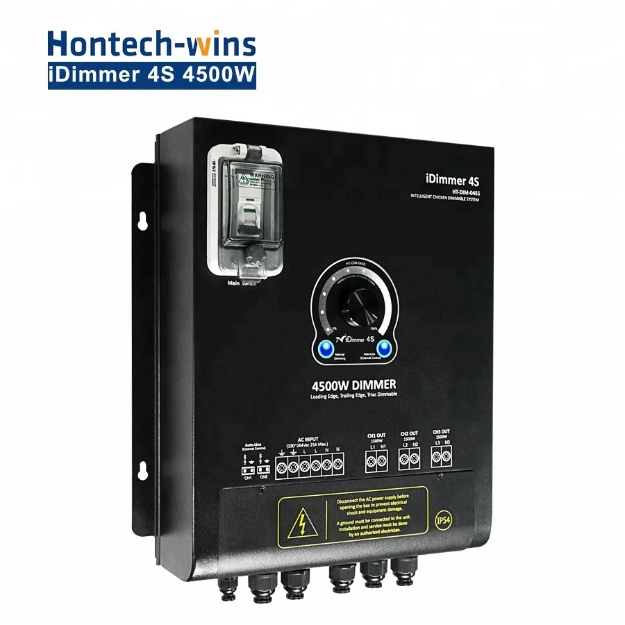 

0-10V auto dimmer chicken farm system 4500w dimmer 4L