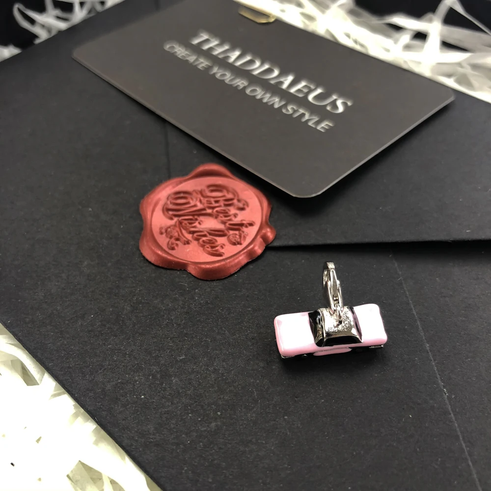 Классическая Подвеска в виде Розового автомобиля Новое поступление 2019 винтажный