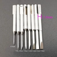 spare slotted blades for slot type screwdrivers 0 5mm 0 8mm 1 0mm 1 4mm 1 8mm watch tools