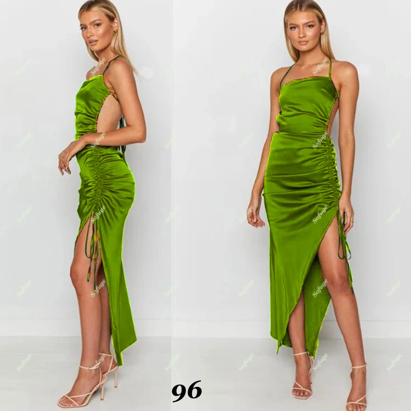 

Pink Satin Graduate Gown Evening Dress Indian Saudi Arabric Robe De Soiree Celebrity Vestidos Fiesta Custom Made