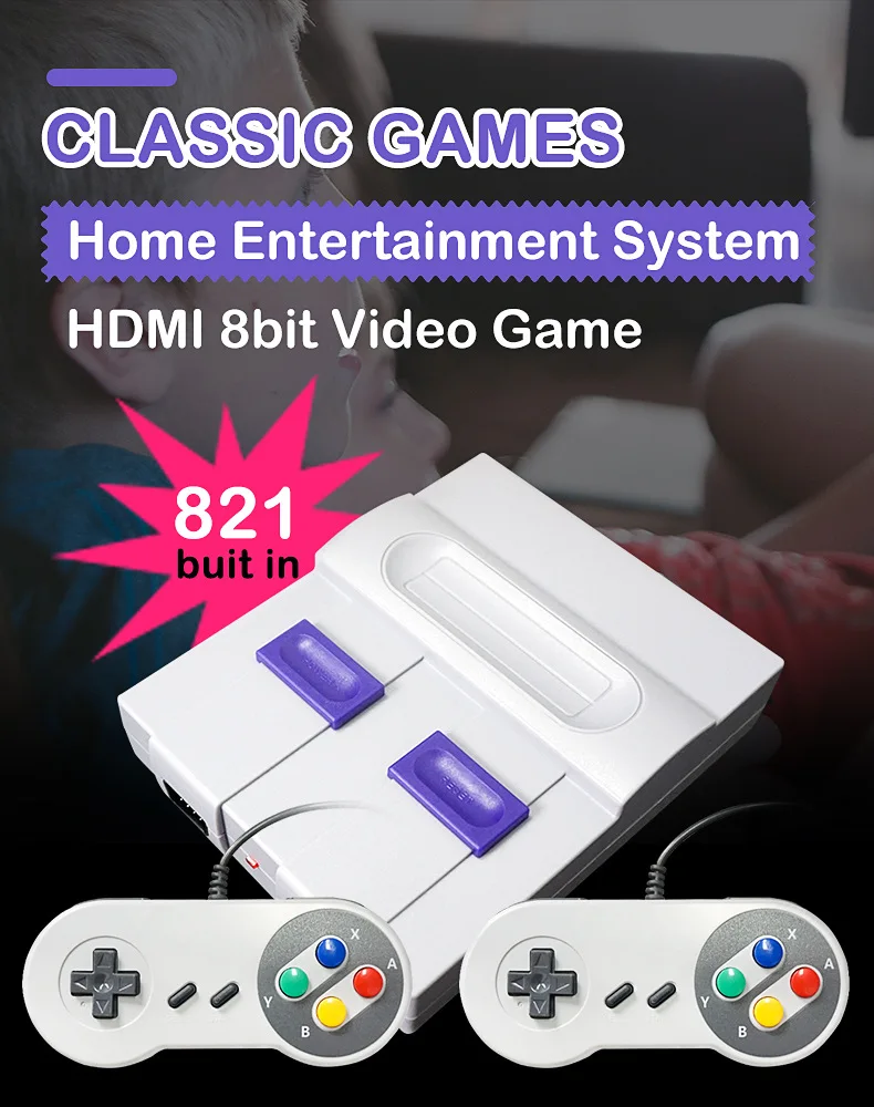 8 бит чехол для телефона в виде ретро игровой Мини Классический HDMI/AV TV видео