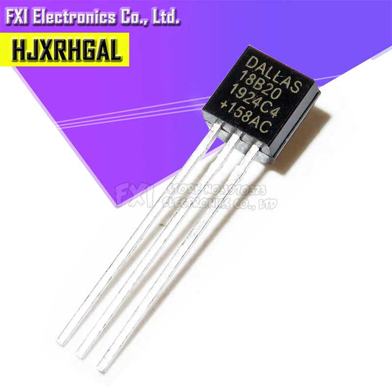 

100 шт. DS18B20 18B20 18S20 TO-92 IC чип термометр фотомагнитный датчик