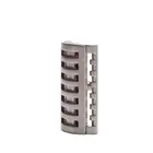 Головка для безопасной бритвы, матовая никелевая, Yaqi