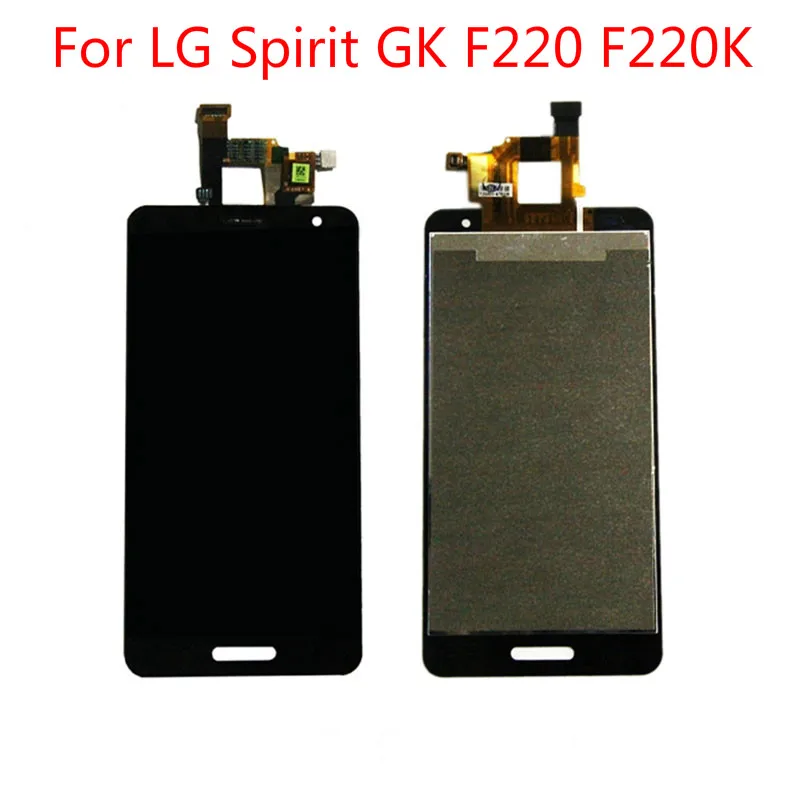 High Quality Replacement parts For LG Spirit GK F220 F220K LCD Display Touch Screen Digitizer Full Assembly No/with Frame |
