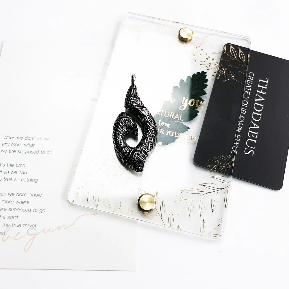 Кулон крючок этнические маори 2019 Модные Этнические украшения руччной работы в