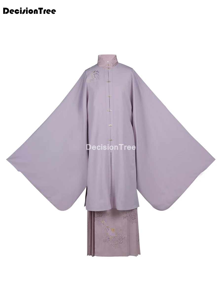 

2021 women fairy hanfu traditional chinese clothing festival outfit embroidery ancient folk stage performance dance costumes