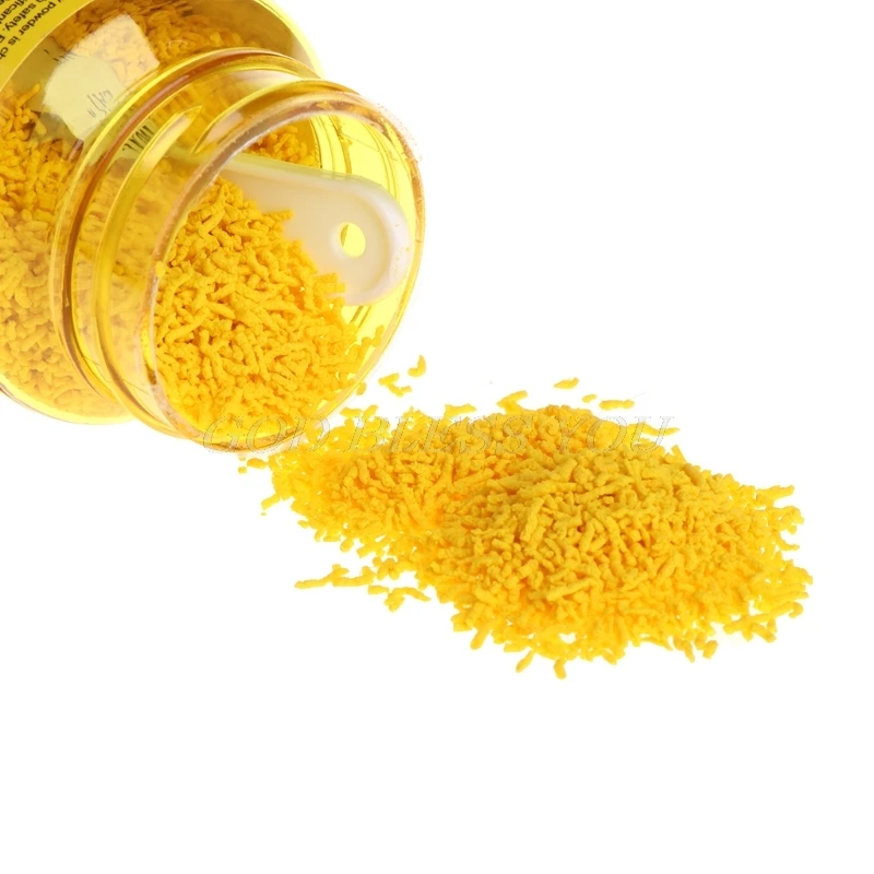 Аквариумный аквариум 50 г мгновенный желтый порошок для декоративных рыб