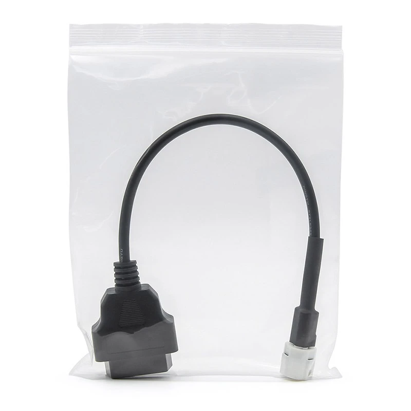 

OBD Motorcycle Cable for Yamaha 3 Pin Plug Cable Diagnostic Cable 3Pin to OBD2 16 Pin Adapter