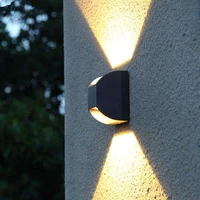 led wall lamp ip65 waterproof indoor outdoor aluminum wall light surface mounted cube led garden porch light