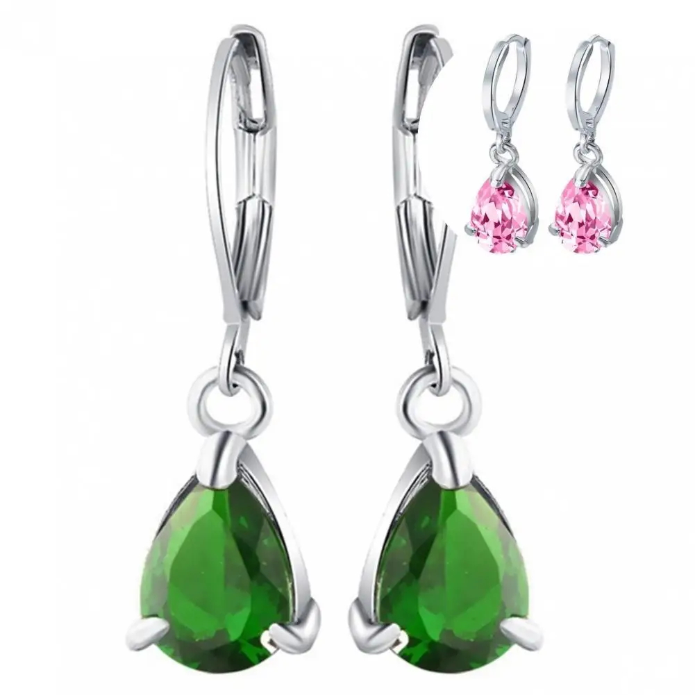 

Серьги-подвески Простые Модные Изящные женские клипсы в форме капли