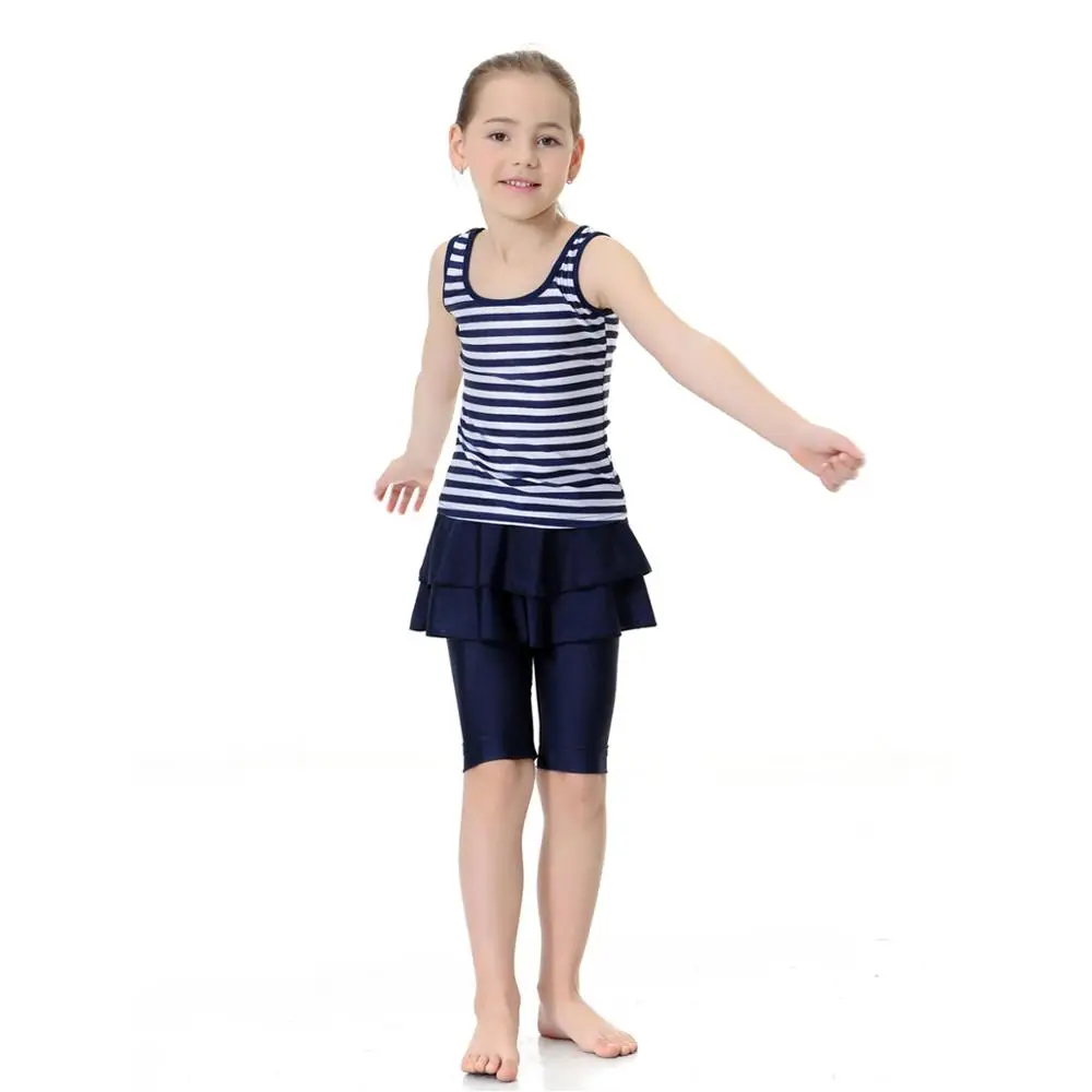 Мусульманская одежда для купания девочек комплект из двух предметов