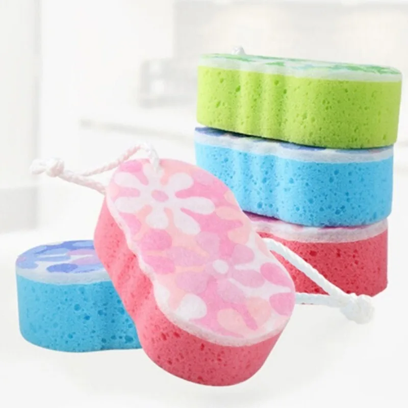 Ванна губка массаж душ мульти Отшелушивающий очистка тела скруббер Чистка