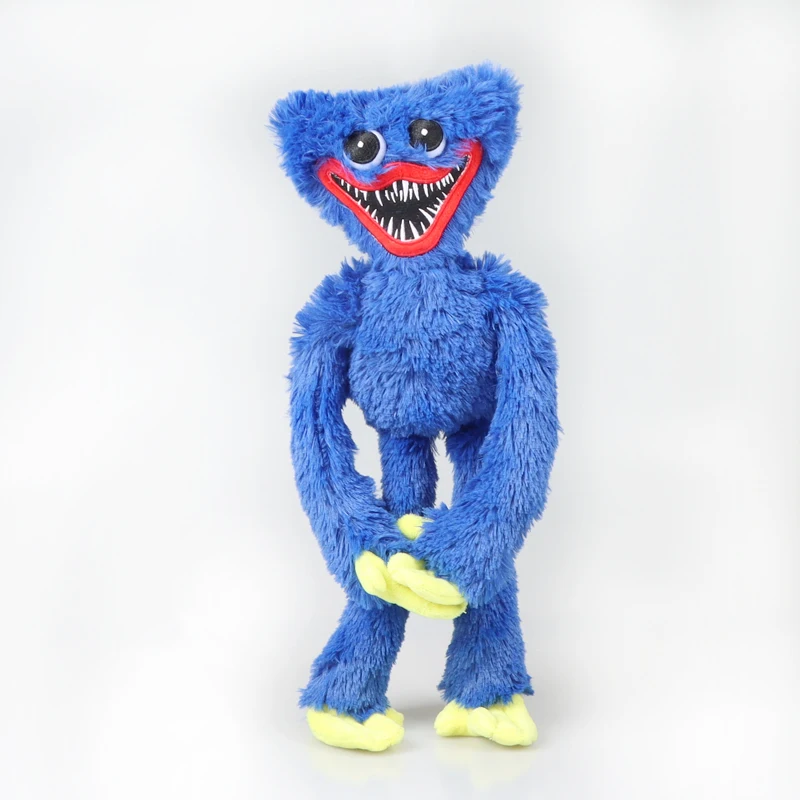 Huggy Wuggy-juguete de peluche de amapola para ni&ntilde;os, mu&ntilde;eco de peluche de personajes de juego, juguete de terror, juguete de miedo con personalidad, suave, para Navidad, 2022-3