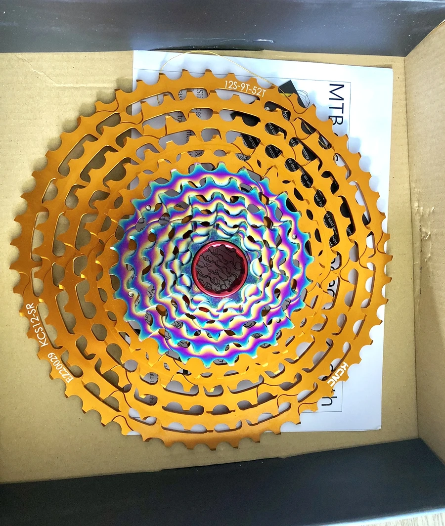 KCNC кассеты 12 скоростные MTB 9 52 зубья для XX1Eagle XD XDR 12S SRAM золотой розовый красный