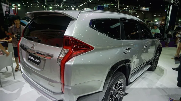 Спортивный спойлер для Mitsubishi Pajero 2016 2017 2018 ABS Материал заднее крыло автомобиля