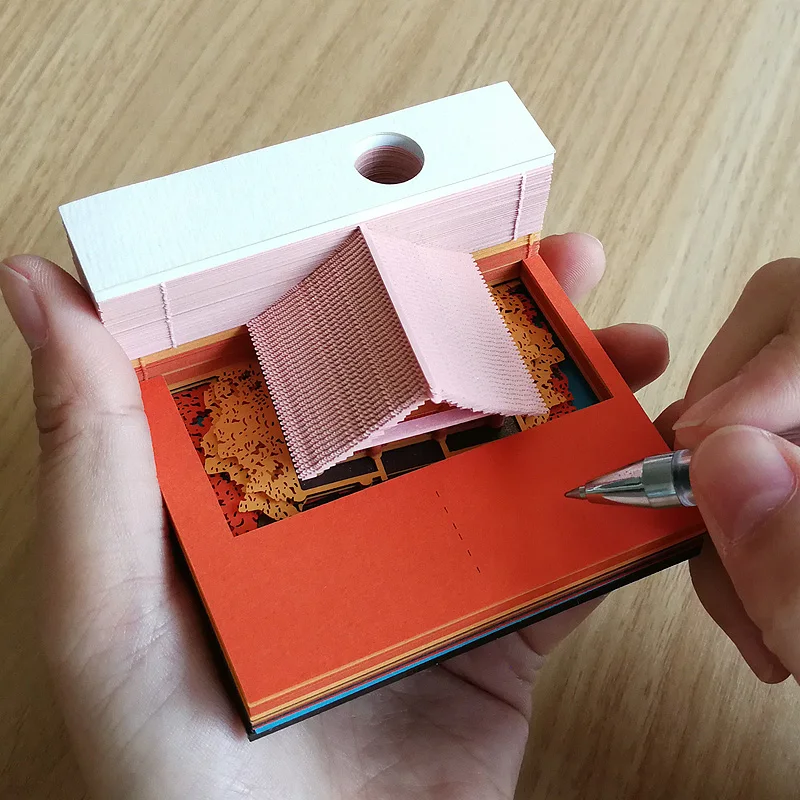 Рекламная художественная бумага лазерная резка 133 слоев удивительный дом 3D