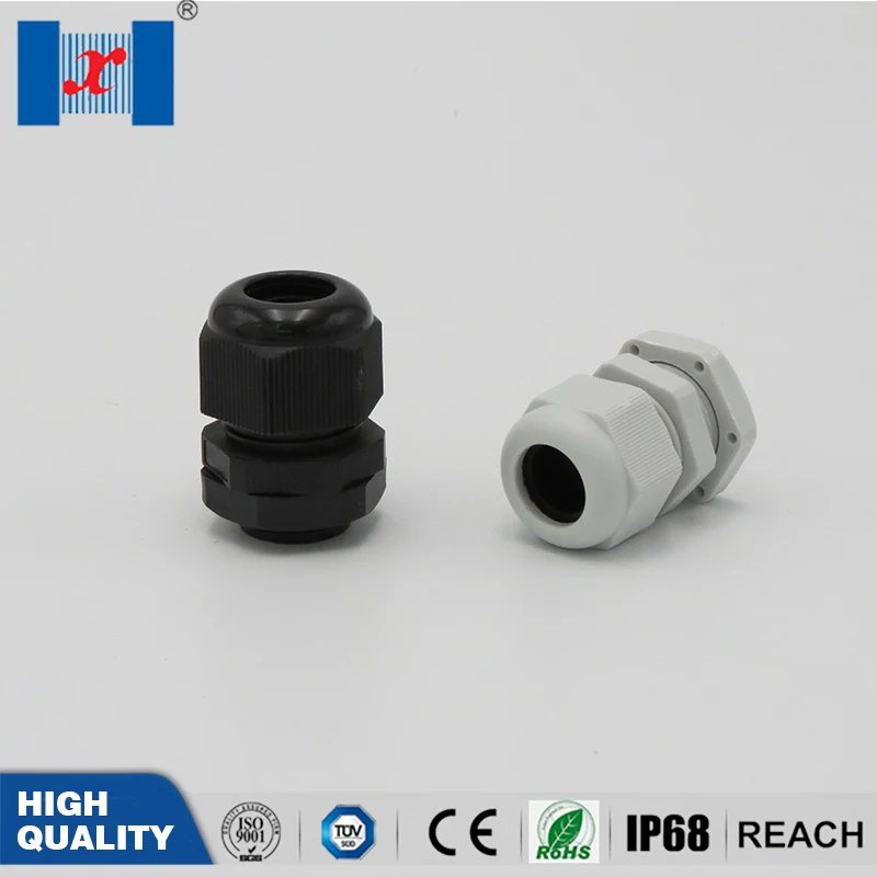 

5 pcs/lot PG Thread Nylon Cable Gland PG42 32-38mm IP68 Plastic PA