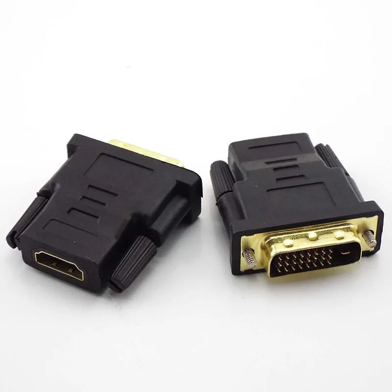 Адаптер 24 + 1 DVI папа мама совместимый с HDMI адаптер поддержка 1080P для проектора HDTV