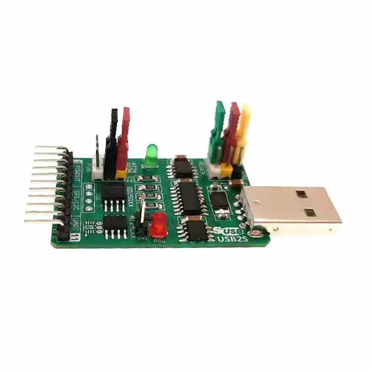 Программируемый USB к IIC/I2C/SPI/UART адаптер UART IIC/I2C/SPI_USB2S | Дом и сад