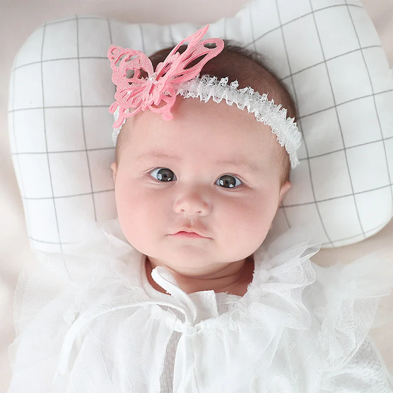 

2pcs/set Butterfly hair band hair clip baby hair accessories gifts cute creative baby hair accessories baby headbands for girls