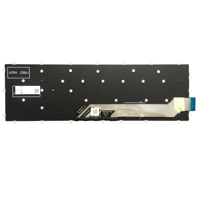 Новая клавиатура США для ноутбука Dell Inspiron G3 15 3579 3779 G5 5587 G7 7588 голубая Клавиатура