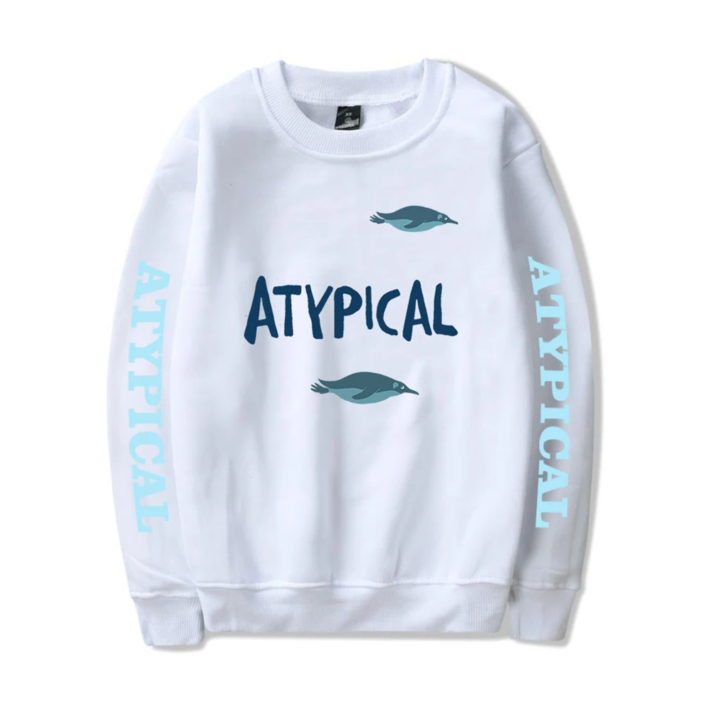 Atypical Fashion Prints O-Neck Sweatshirts Women/Men Long Sleeve Sweatshirts Hot Sale Casual