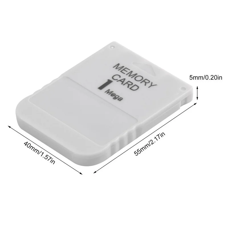 

New Arrival PS1 Memory Card 1 Mega Memory Card For Playstation 1 One PS1 PSX Game Useful Practical Affordable White 1M 1MB