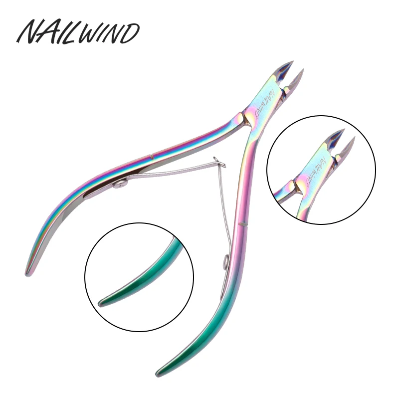 

NAILWIND Manicure Gel Nail Polish Cuticle Nipper Professional Stainless Steel Scissors Remover Acrylic Nails Art tools