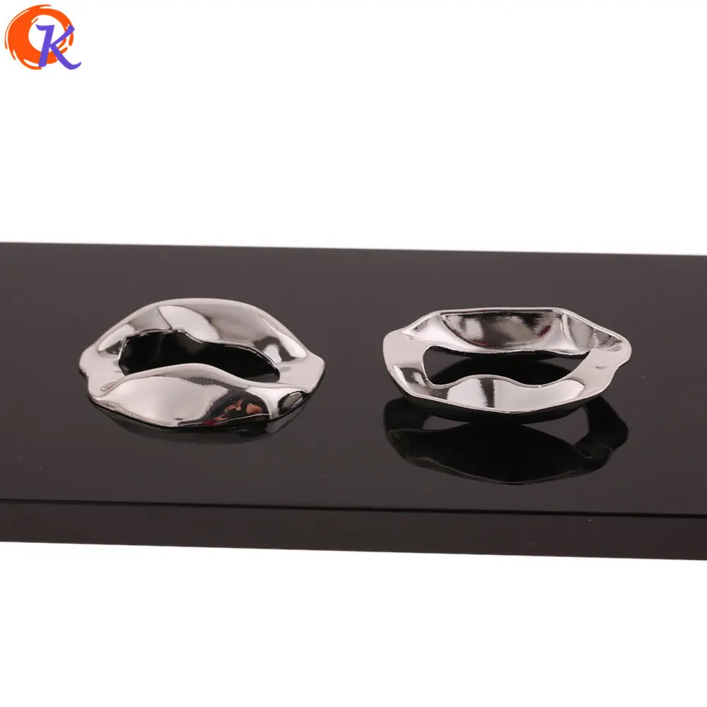 

Cordial Design 50Pcs 31*38MM Jewelry Accessories/Earrings Connectors/Irregular Shape/DIY Making/Hand Made/Earring Findings